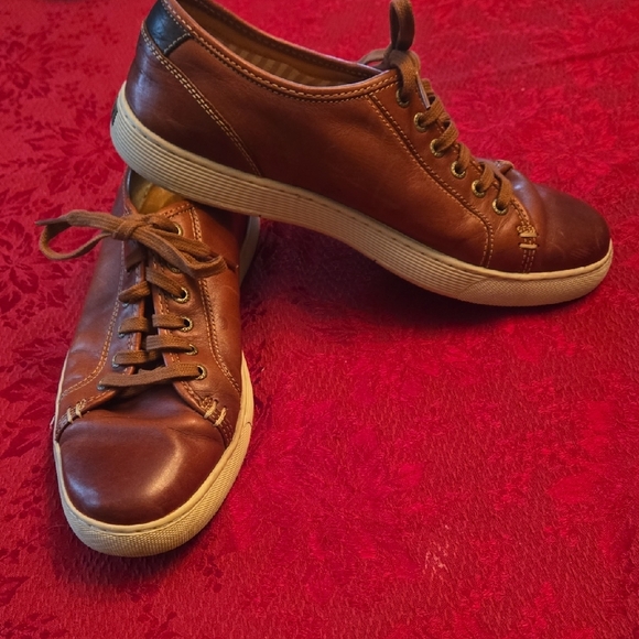 Sperry Men's Brown Leather Sneakers - Picture 3 of 5